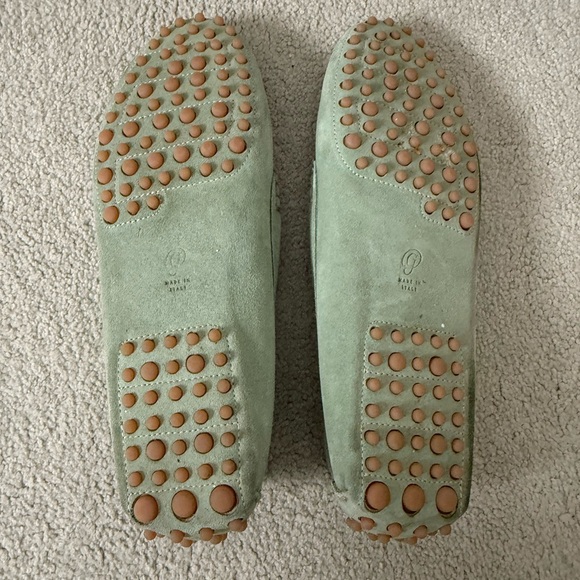 M Gemi Mint Green Driving Loafers size 10 - Picture 3 of 4